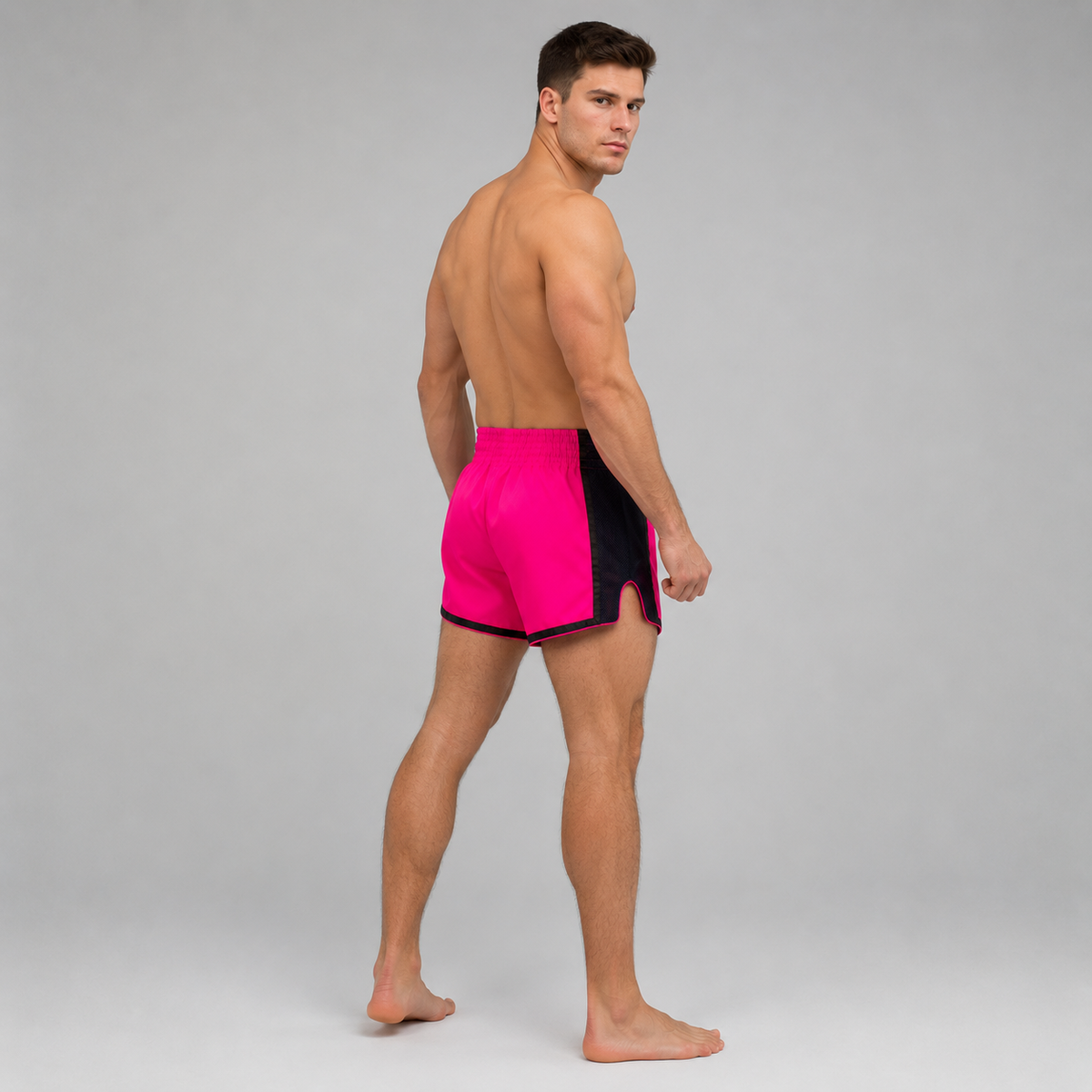 FAIRTEX Pink Slim Cut Muay Thai Boxing Shorts (BS1714) - Boxing & MMA Shorts