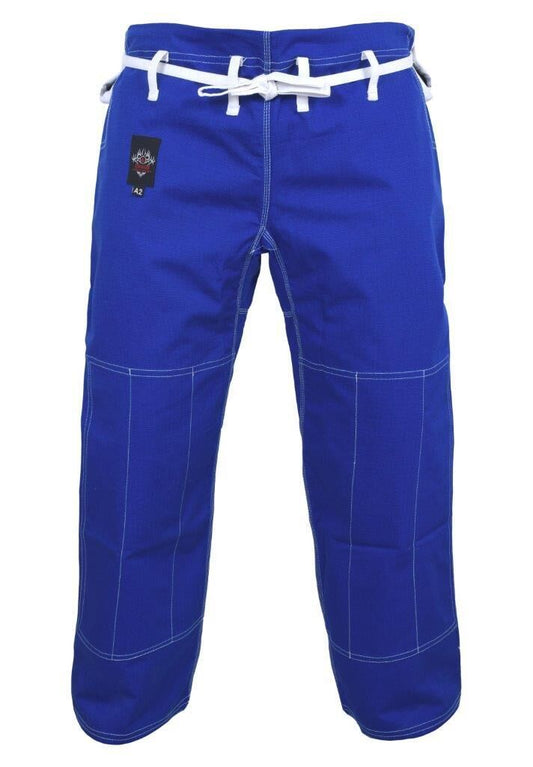 MORGAN DRAGON Fight Wear Competition BJJ Pants IBJJF approved - Blue