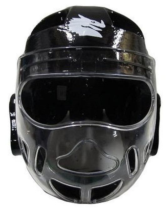 MORGAN Martial Arts Dipped Foam Head Guard + Prospec Grill - Boxing Head Guard