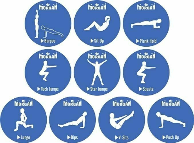MORGAN 10Pcs Exercise Dots Pack