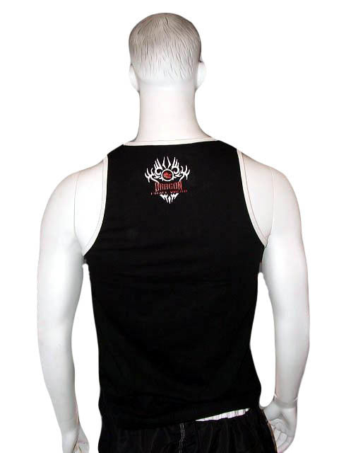MORGAN DRAGON Martial Arts Uniforms Singlet Black - Boxing & MMA Shorts