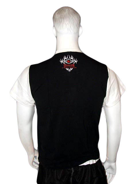 MORGAN Dragon Martial Arts Uniform Training T-Shirt Black - Boxing & MMA Shorts