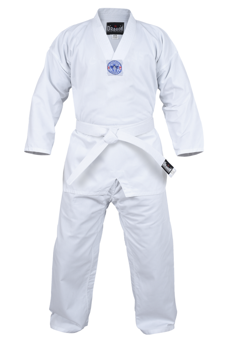 MORGAN DRAGON Deluxe Taekwondo Uniform (8oz) - Boxing & Martial Arts