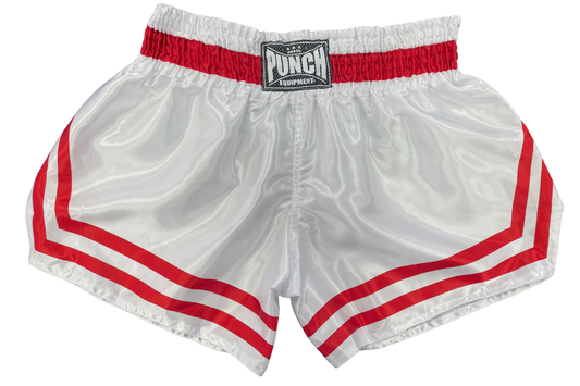 THAI SHORTS - Siam™ - WHITE/RED
