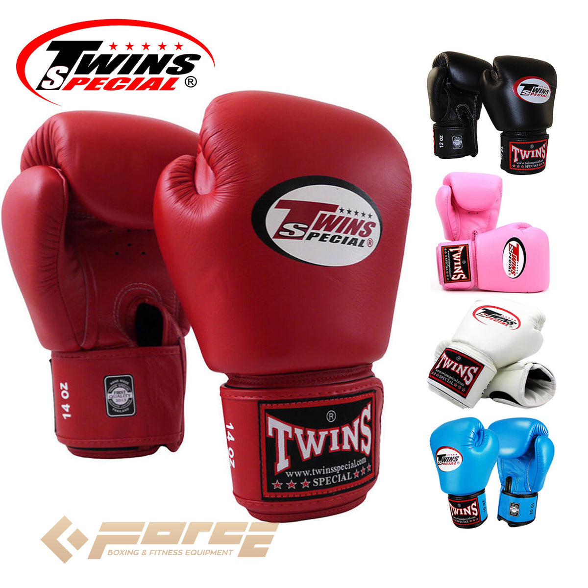 TWINS Pro Leather Boxing Gloves BGVL-3