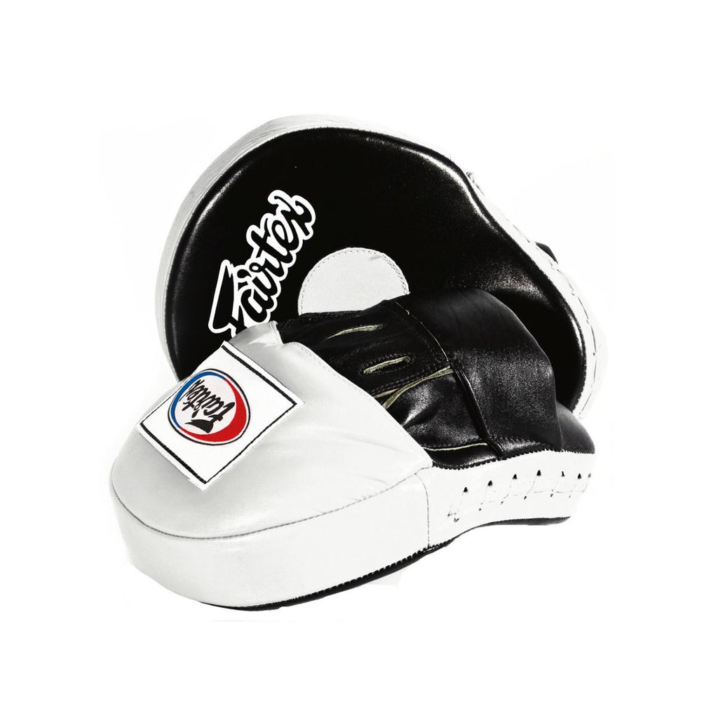 FAIRTEX Curved Focus Mitts (FMV9) - Black/White