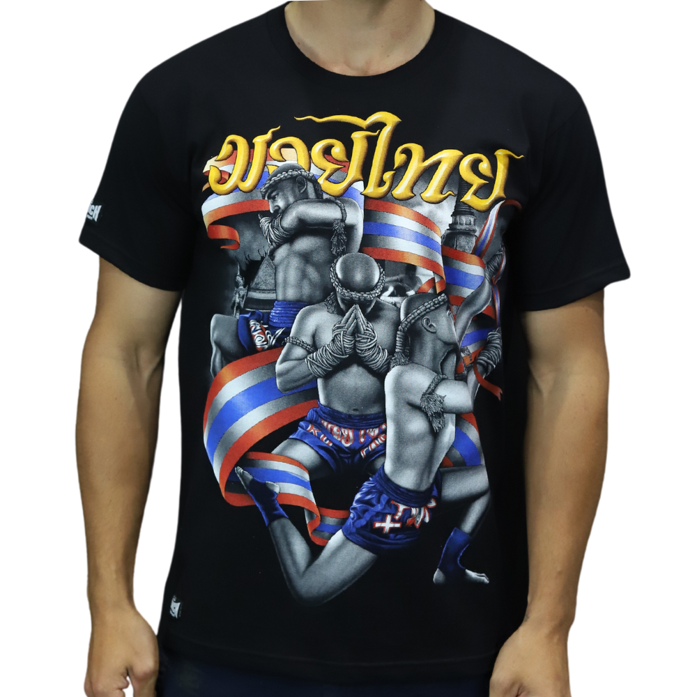 TSHIRT - Punch® RAM MUAY - BLACK