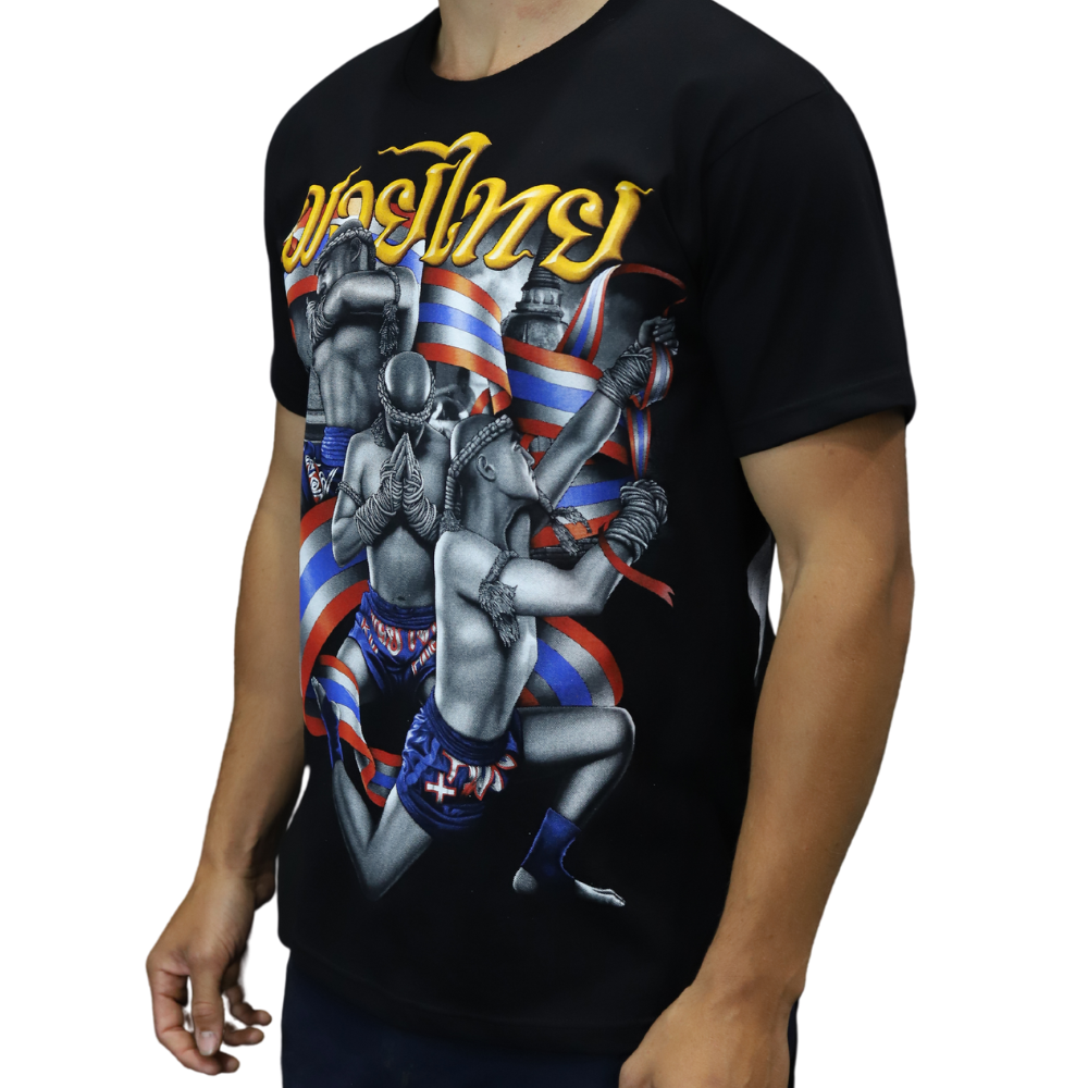 TSHIRT - Punch® RAM MUAY - BLACK