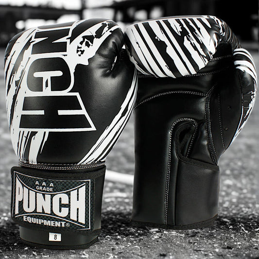 BOXING GLOVES - Youth (8-14yo) - 8oz - BLACK