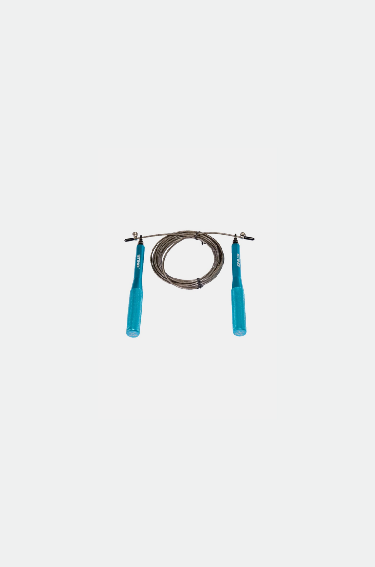 STING Viper Cross Train Speed Skipping Rope in aqua