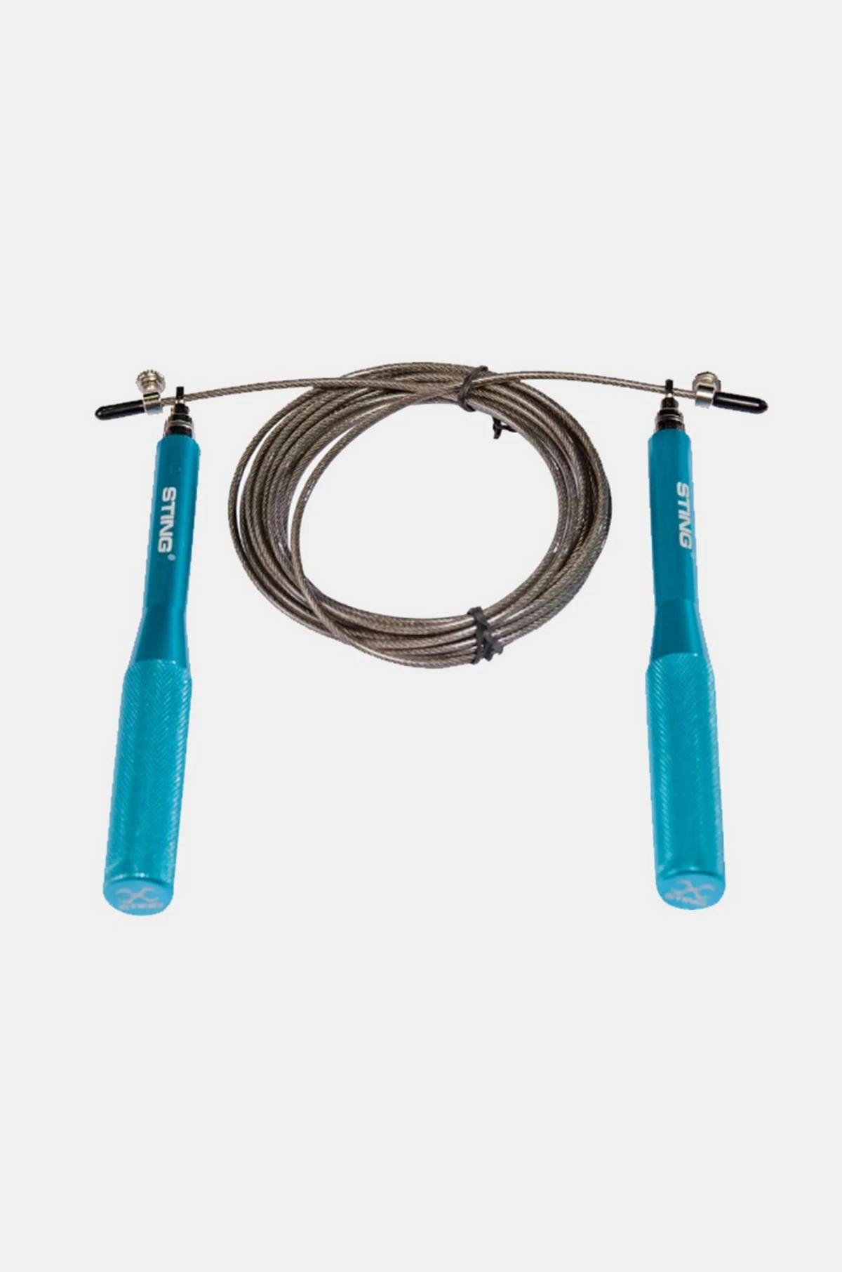STING Viper Cross Train Speed Skipping Rope aqua detail
