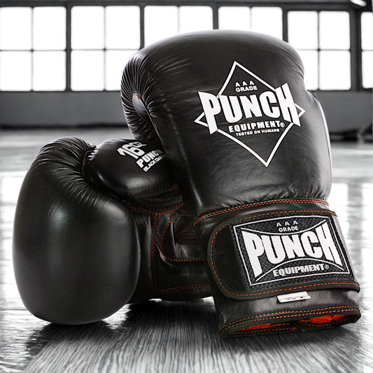 BOXING GLOVES - Black Diamond™ - 16oz - BLACK