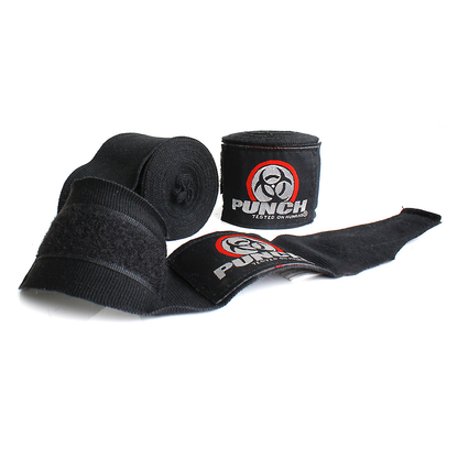 HAND WRAPS - Urban™ 3m - 3 SET - BLACK-WHITE-RED