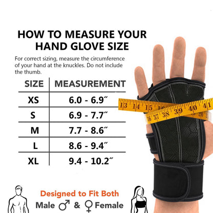 Cross Training Gloves with Wrist Support