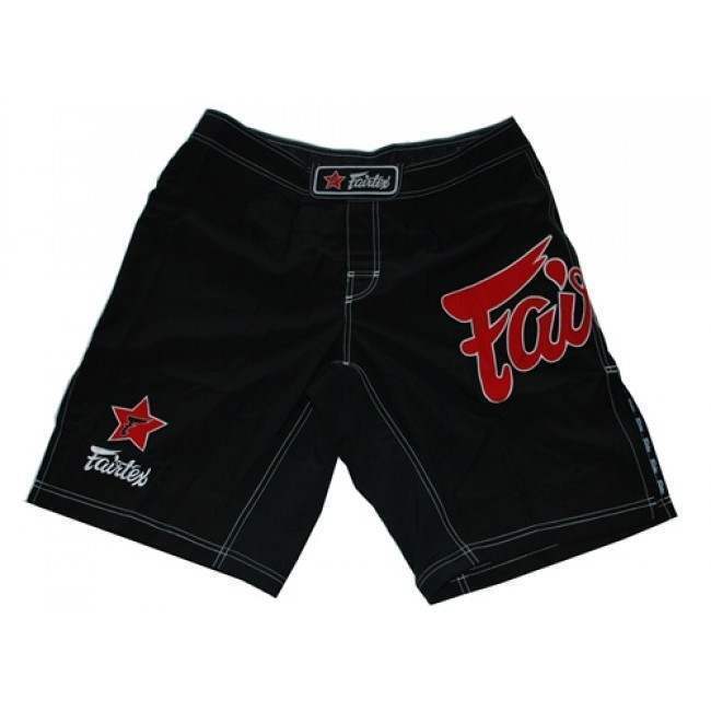 FAIRTEX Black MMA/Board Shorts (AB1) - Boxing & MMA Shorts
