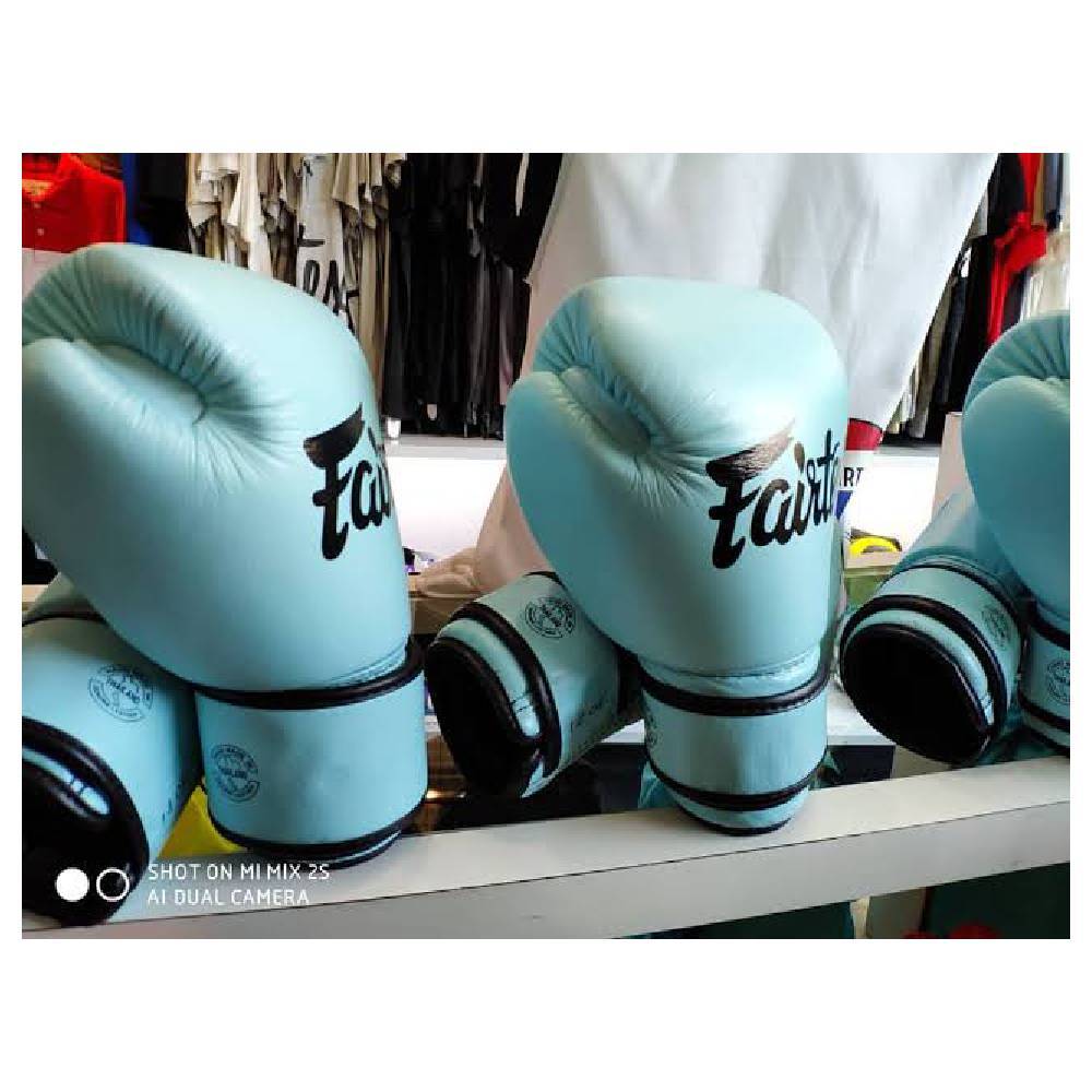 FAIRTEX Baby Blue Boxing Gloves (BGV20) - Boxing & Muay Thai