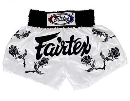 FAIRTEX Black Roses Muay Thai Boxing Shorts (BS0659) - Boxing & MMA Shorts