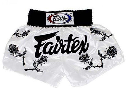 FAIRTEX Black Roses Muay Thai Boxing Shorts (BS0659) - Boxing & MMA Shorts
