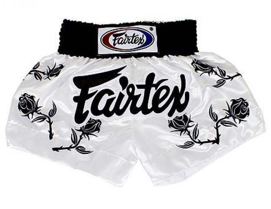 FAIRTEX Black Roses Muay Thai Boxing Shorts (BS0659) - Boxing & MMA Shorts