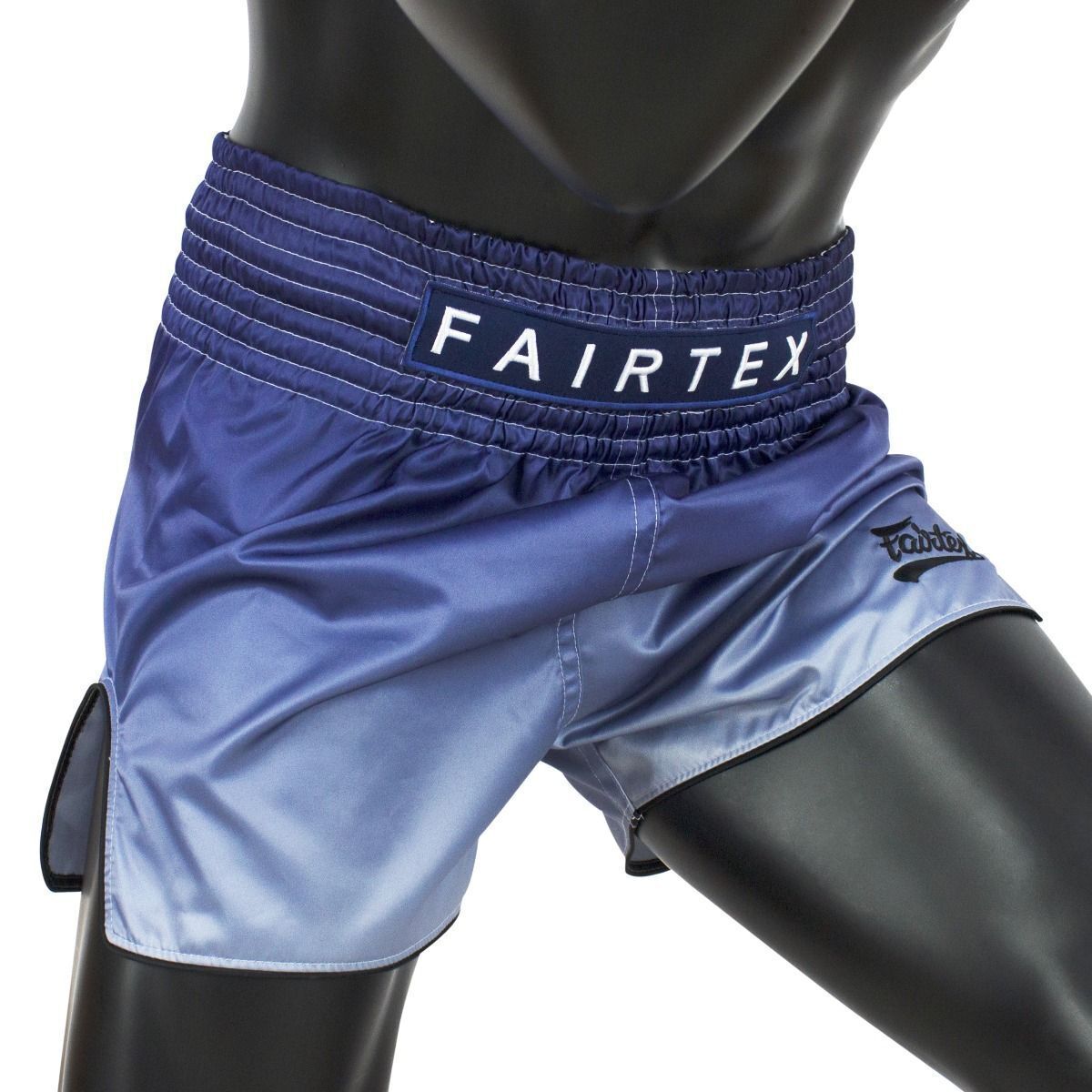 FAIRTEX - "FADE" BLUE MUAY THAI SHORTS (BS1905) Small