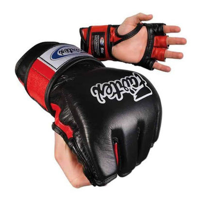 FAIRTEX Open Palm/Thumb Loop MMA Gloves (FGV12) - Boxing & Muay Thai