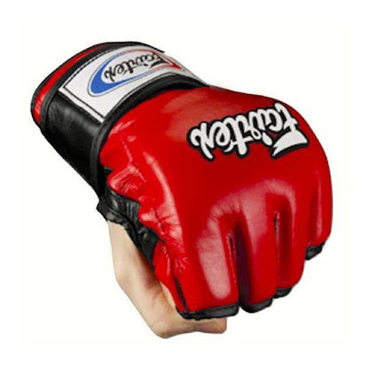 FAIRTEX Open Palm/Thumb Loop MMA Gloves (FGV12) - Boxing & Muay Thai