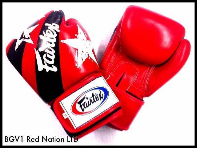 FAIRTEX Nation Print Boxing Gloves (BGV1) - Boxing & Muay Thai