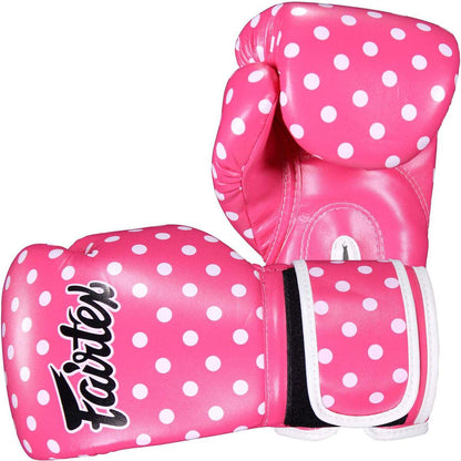 FAIRTEX Vintage Art-Polka Dot 1854 Boxing Gloves (BGV14P) - Boxing & Muay Thai