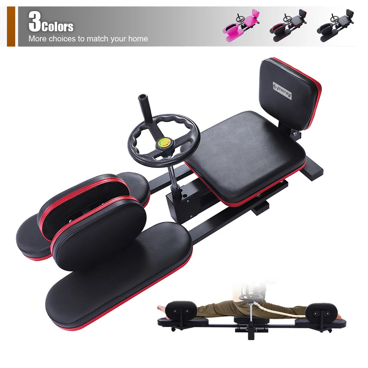 FORCE Leg Split Stretcher Home Gym Training - Flexibility & Stretching