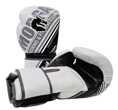 MORGAN Aventus Leather Boxing Gloves - Boxing & Muay Thai - white