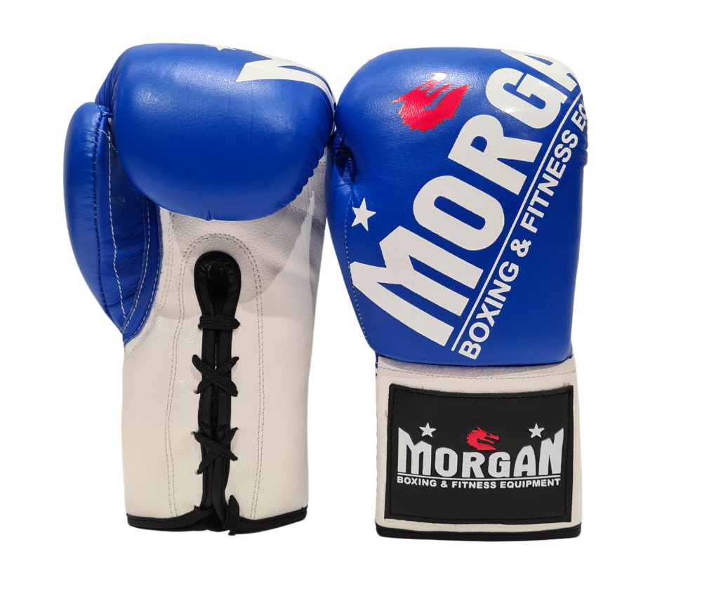 MORGAN V2 Fight Night Boxing Gloves (8/10oz) - Boxing & Muay Thai - BW - MS-BG-FN-8OZ-BW