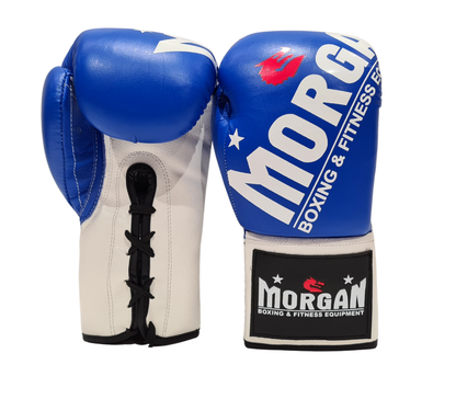 MORGAN V2 Fight Night Boxing Gloves (8/10oz) - Boxing & Muay Thai - BW - MS-BG-FN-8OZ-BW
