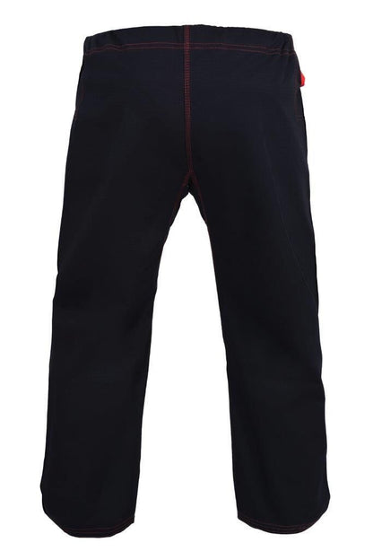 MORGAN DRAGON Fight Wear Competition BJJ Pants IBJJF approved - BLACK