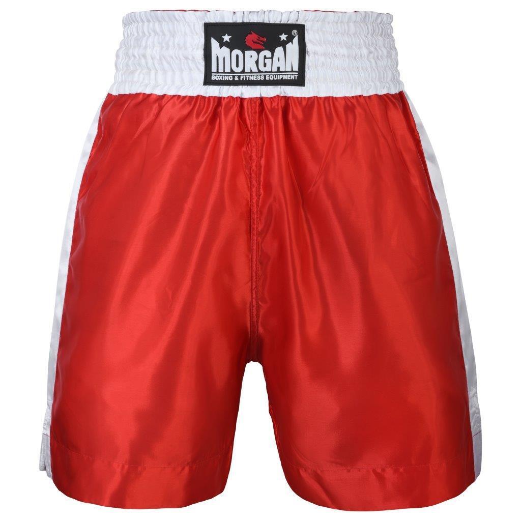 MORGAN MUAY THAI MMA UFC Boxing Training Shorts - Boxing & MMA Shorts - RED
