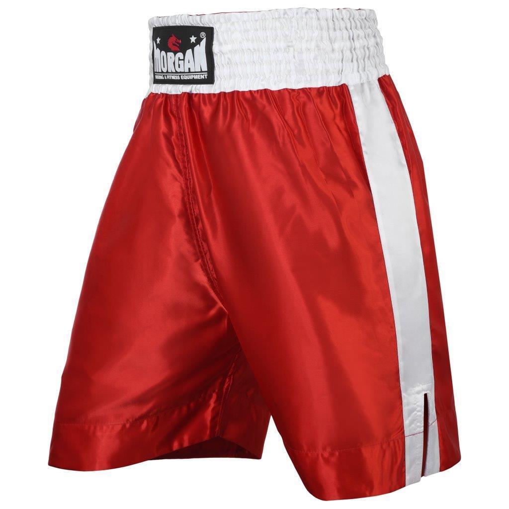 MORGAN MUAY THAI MMA UFC Boxing Training Shorts - Boxing & MMA Shorts - RED