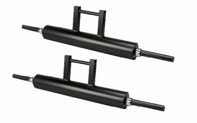 MORGAN Farmers Walk Handles (Pair) Powder Coated Steel Strength Training Tool