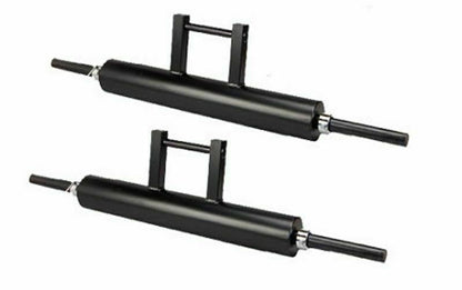 MORGAN Farmers Walk Handles (Pair) Powder Coated Steel Strength Training Tool