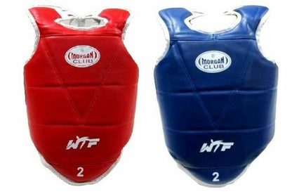 MORGAN MUAY THAI MMA Boxing Training Olympic Reversible Chest Guard