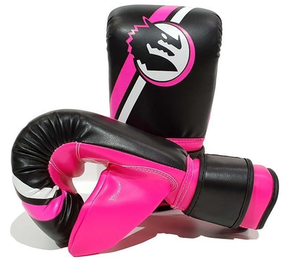 MORGAN Classic Bag MUAY THAI Boxing Training Mitts - Boxing & Muay Thai - BLACK/WHITE