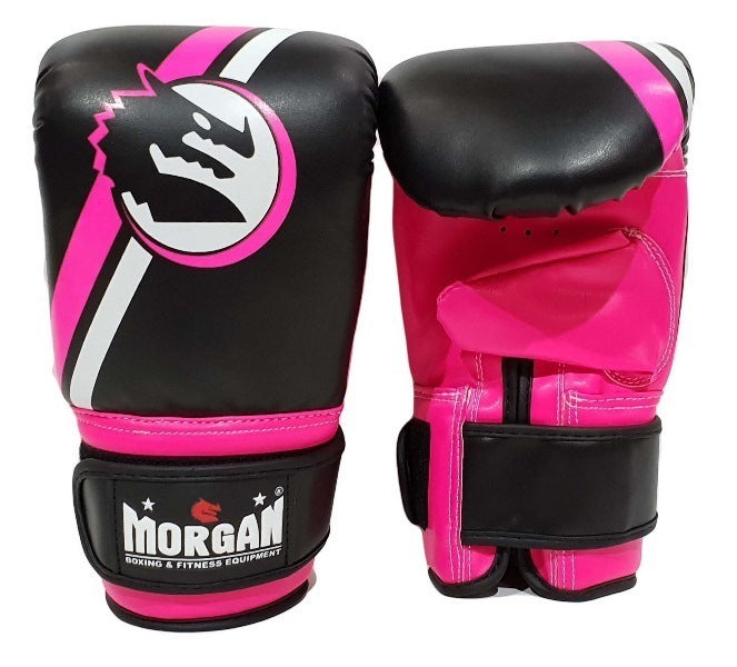 MORGAN Classic Bag MUAY THAI Boxing Training Mitts - Boxing & Muay Thai - RED/BLACK
