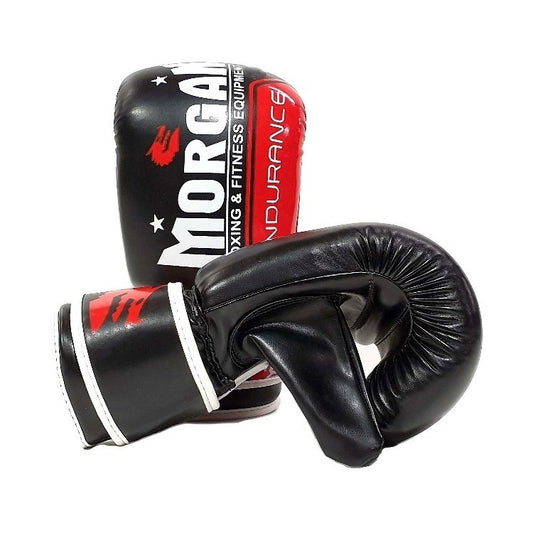 MORGAN Endurance Pro Bag Mitts Muay Thai Boxing Training - Boxing & Muay Thai - RED/BLACK