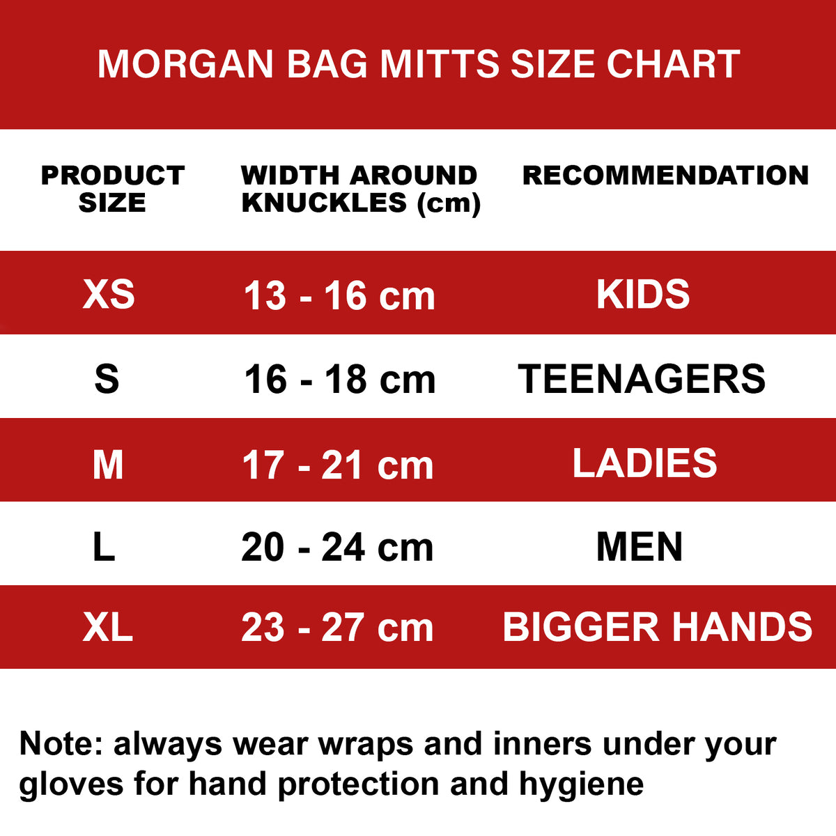 MORGAN Endurance Pro Bag Mitts Muay Thai Boxing Training - Boxing & Muay Thai - RED/BLACK