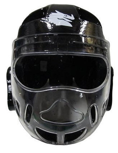MORGAN Martial Arts Dipped Foam Head Guard + Prospec Grill - Boxing Head Guard