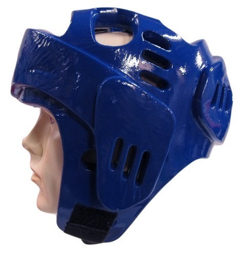 MORGAN Martial Arts Dipped Foam Protector - Head Guard - Boxing Head Guard - white