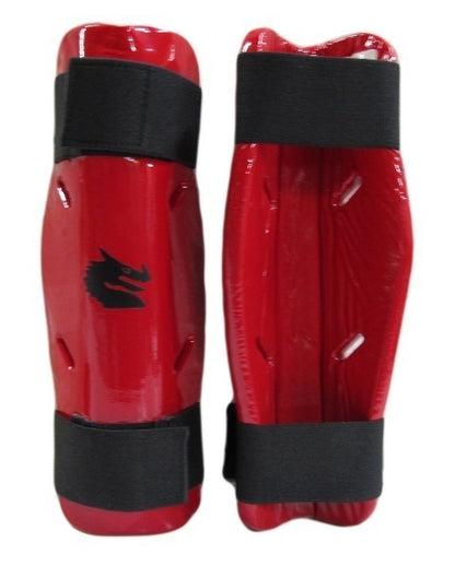 MORGAN Martial Arts Dipped Foam Protector - Shin Guards - Shin Guards - RED
