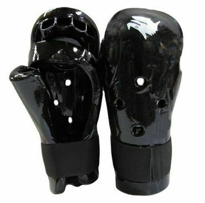 MORGAN Martial Arts Dipped Foam Protector - Hand Guards - Forearm Protection - BLACK