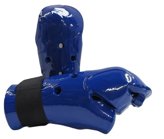 MORGAN Martial Arts Dipped Foam Protector - Hand Guards - Forearm Protection - Blue