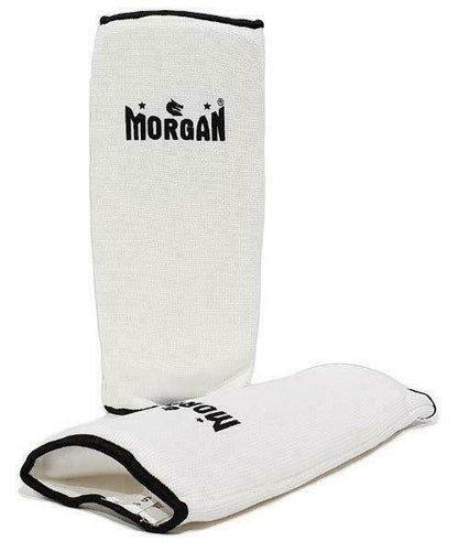 MORGAN Martial Arts MMA Forearm Guards Arm Protector Pads - Forearm Protection - white