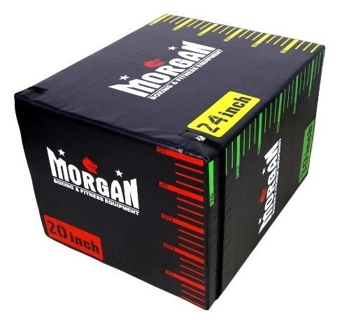 MORGAN 3 In 1 Cross Functional Fitness High Density Foam Plyo Box V2