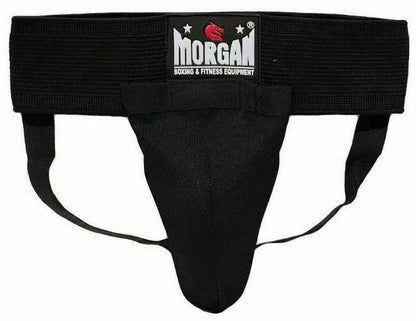 MORGAN Classic Elastic Groin Guard With Cup - Groin Protection - BLACK